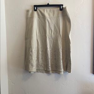 Beige Skirt Women’s size 18W